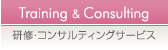 研修・コンサルティングサービス